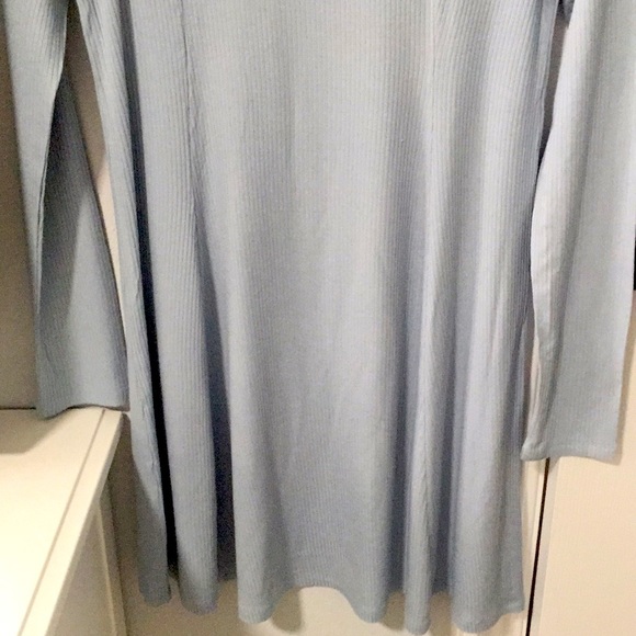 🩷3 for $20🩷 Blue ribbed mini dress - Picture 3 of 7